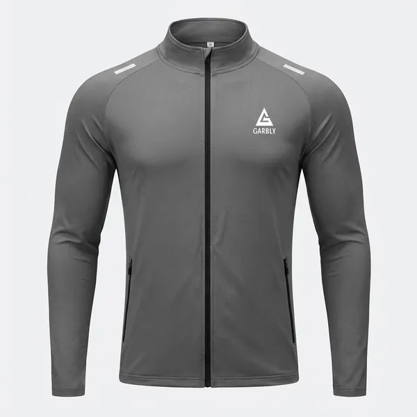 Grey_Premium_Polyester_Full_Sleeve_Henley_Neck_Regular_Fit_T-Shirt_For_Men