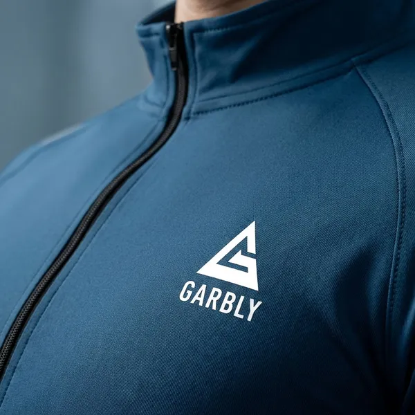 Blue_Premium_Polyester_Full_Sleeve_Henley_Neck_Regular_Fit_T-Shirt_For_Men