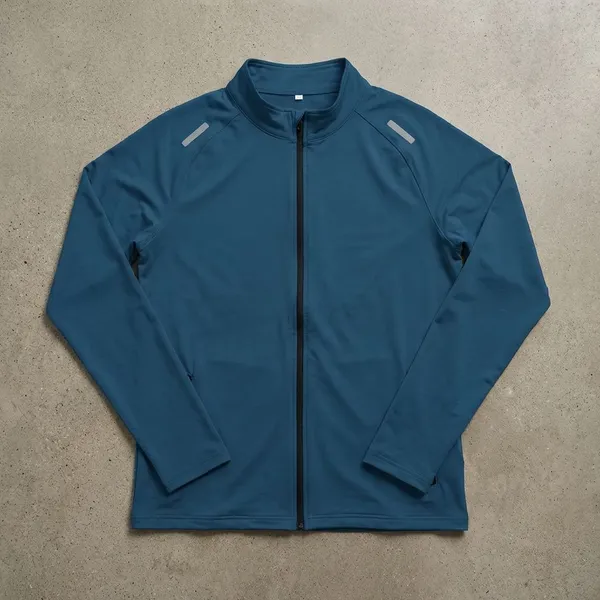 Blue_Premium_Polyester_Full_Sleeve_Henley_Neck_Regular_Fit_T-Shirt_For_Men