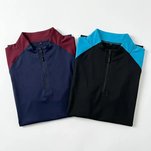 Pack_Of_2_Maroon_&_Blue_Premium_Polyester_Full_Sleeve_Henley_Neck_Regular_Fit_T-Shirt_For_Men