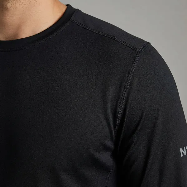Black_Premium_Polyester_Full_Sleeve_Henley_Neck_Regular_Fit_T-Shirt_For_Men