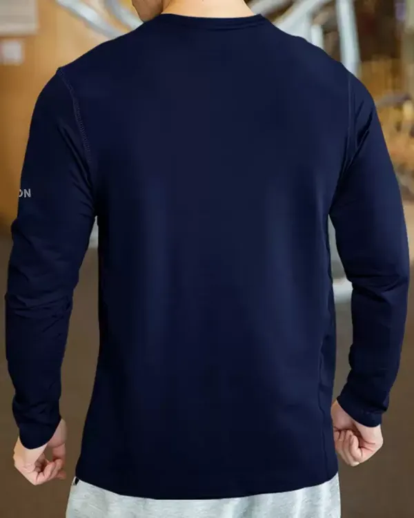 Dark_Blue_Premium_Polyester_Full_Sleeve_Henley_Neck_Regular_Fit_T-Shirt_For_Men