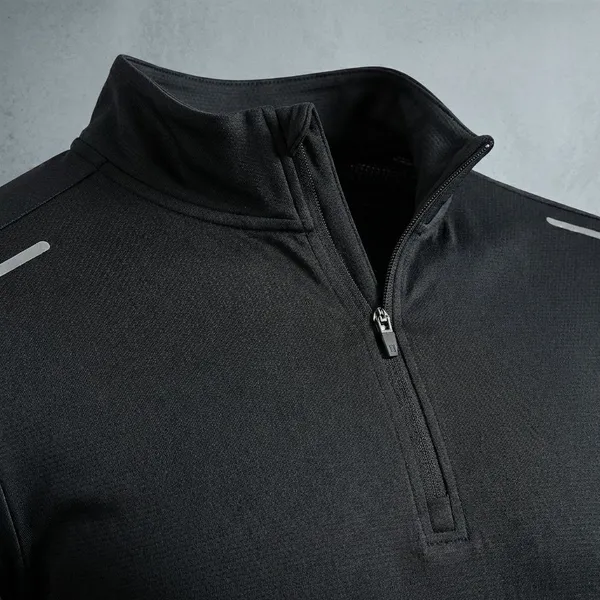 Navy_Blue_Premium_Polyester_Full_Sleeve_Henley_Neck_Regular_Fit_T-Shirt_For_Men