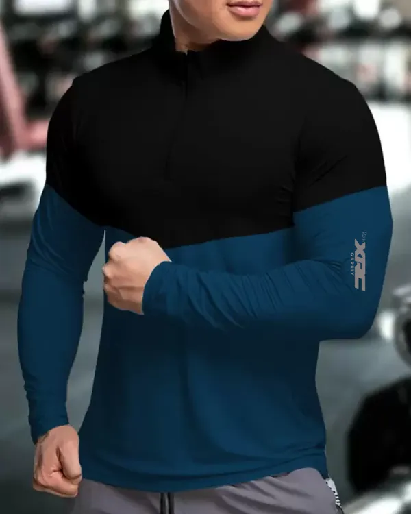 Pack_Of_2_Mossgreen_&_Ice_Blue_Premium_Polyester_Full_Sleeve_Henley_Neck_Regular_Fit_T-Shirt_For_Men