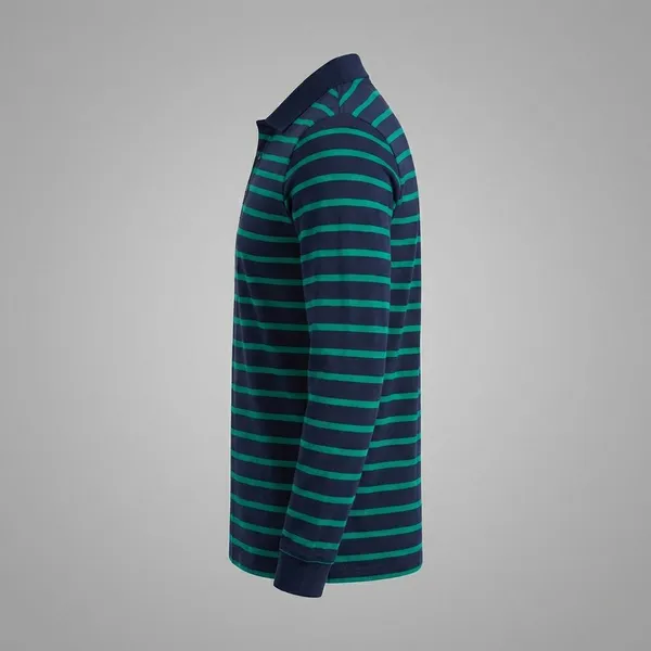 Teal_Blue_&_Dark_Navy_Premium_Cotton_Blend_Full_Sleeve_Polo_Neck_Regular_Fit_T-Shirt_For_Men_(Pack_Of_2)