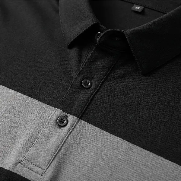 Maroon_&_Black_Premium_Cotton_Blend_Full_Sleeve_Polo_Neck_Regular_Fit_T-Shirt_For_Men_(Pack_Of_2)