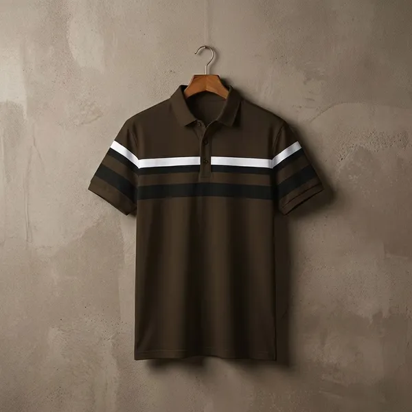 Pack_Of_2_Green_Premium_Cotton_Blend_Half_Sleeve_Polo_Neck_Regular_Fit_T-Shirt_For_Men