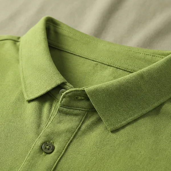 Pack_Of_2_Green_Premium_Cotton_Blend_Half_Sleeve_Polo_Neck_Regular_Fit_T-Shirt_For_Men