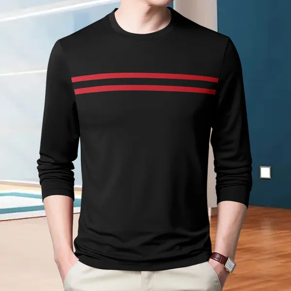 Black_&_Red_Premium_Cotton_Blend_Full_Sleeve_Round_Neck_Regular_Fit_T-Shirt_For_Men_(Pack_Of_2)