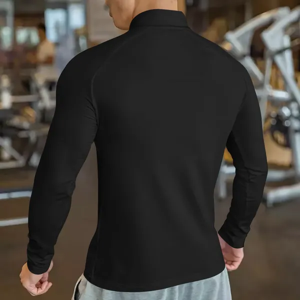 Black_Premium_Polyester_Full_Sleeve_Henley_Neck_Regular_Fit_T-Shirt_For_Men