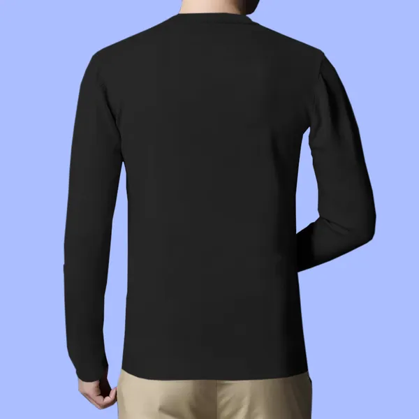 Black_Premium_Cotton_Blend_Full_Sleeve_Round_Neck_Regular_Fit_T-Shirt_For_Men