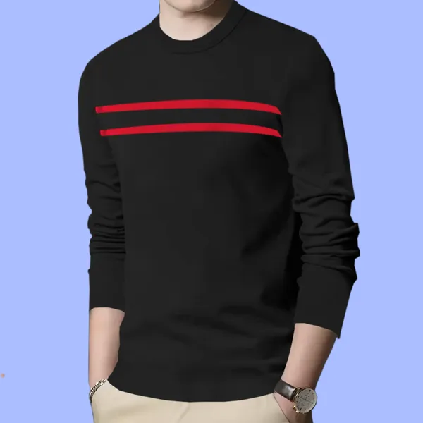 Black_Premium_Cotton_Blend_Full_Sleeve_Round_Neck_Regular_Fit_T-Shirt_For_Men