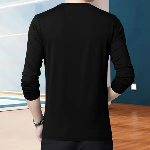Moss_Green_&_Black_Premium_Cotton_Blend_Full_Sleeve_Round_Neck_Regular_Fit_T-Shirt_For_Men_(Pack_Of_2)