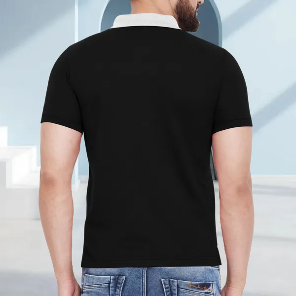 Maroon_&_Black_Premium_Cotton_Blend_Half_Sleeve_Polo_Neck_Regular_Fit_T-Shirt_For_Men_(Pack_Of_2)