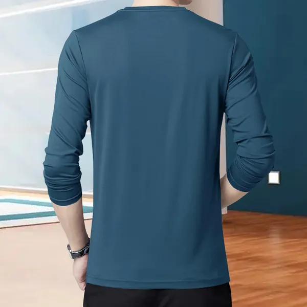 Black_&_Sky_Blue_Premium_Cotton_Blend_Full_Sleeve_Round_Neck_Regular_Fit_T-Shirt_For_Men_(Pack_Of_2)