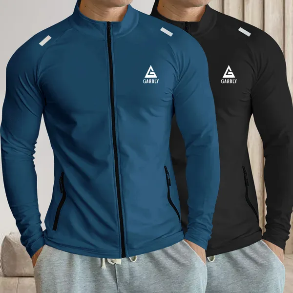 Teal_Blue_&_Black_Premium_Polyester_Full_Sleeve_Henley_Neck_Regular_Fit_T-Shirt_For_Men_(Pack_Of_2)