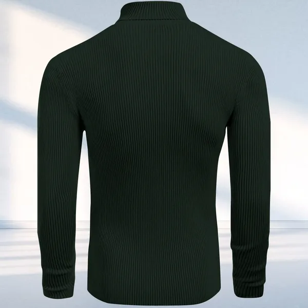 Jasper_Green_&_Black_Premium_Cotton_Blend_Full_Sleeve_High_Neck_Regular_Fit_T-Shirt_For_Men_(Pack_Of_2)