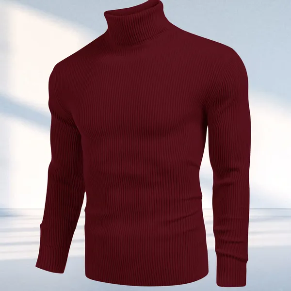 Black_&_Maroon_Premium_Cotton_Blend_Full_Sleeve_High_Neck_Regular_Fit_T-Shirt_For_Men_(Pack_Of_2)