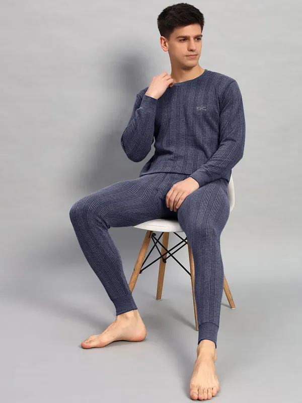 Navy_Blue_&_Grey_Premium_Cotton_Blend_Full_Sleeve_Round_Neck_Regular_Fit_T-Shirt_For_Men_(Pack_Of_2)