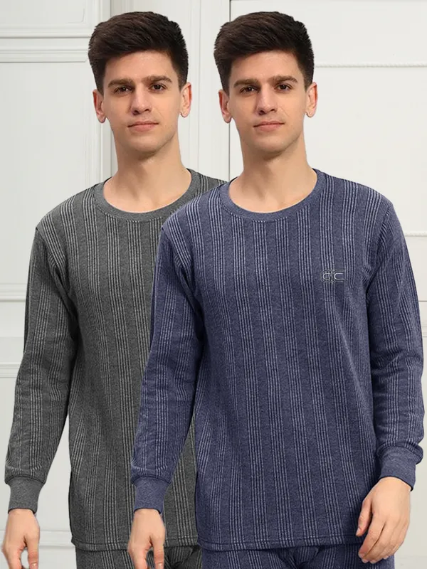 Navy_Blue_&_Grey_Premium_Cotton_Blend_Full_Sleeve_Round_Neck_Regular_Fit_T-Shirt_For_Men_(Pack_Of_2)