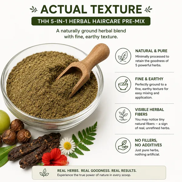 THH_5-in-1_Herbal_Haircare_Pre-Mix_Powder_with_Amla,_Reetha,_Shikakai,_Bhringraj_&_Hibiscus_(500g)_|_100%_Natural_Hair_Pack_for_Growth,_Strengthening_&_Cleansing,_No_Additives