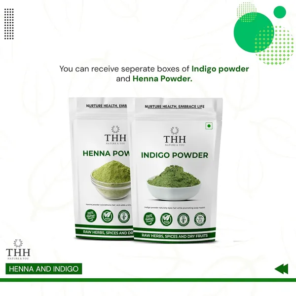 Pack_Of_2_Heena_And_Indigo_Powder_Pack_-_200G(100G_Each)_Organic_&_Natural_Mehndi_Powder_For_Hair_Colour_&_Hair_Care_Pack