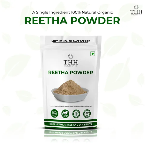 100%_Pure_And_Organic_Reetha_Powder_For_Haircare_-_200Gm_Ideal_For_Hair,_Face_And_Skin_Care_Soapnut_Powder_For_Hairs_With_No_Added_Colors_&_Chemicals_Natural_Hair_Cleanser