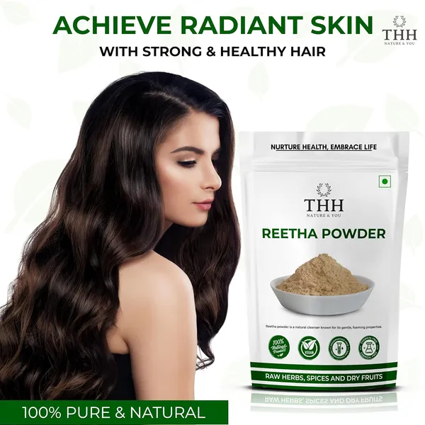 100%_Pure_And_Organic_Reetha_Powder_For_Haircare_-_200Gm_Ideal_For_Hair,_Face_And_Skin_Care_Soapnut_Powder_For_Hairs_With_No_Added_Colors_&_Chemicals_Natural_Hair_Cleanser