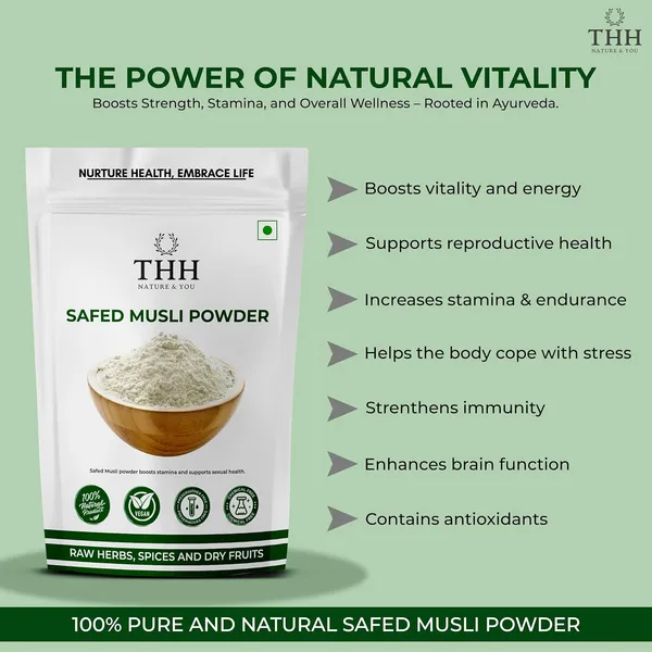 100%_Organic_Safed_Musli_Powder_Ayurvedic_Safed_Musli_For_Vitality,_Strength,_Endurance_&_Performance_Natural_Herbal_Supplement_For_Overall_Wellness_&_Immunity_Boosting