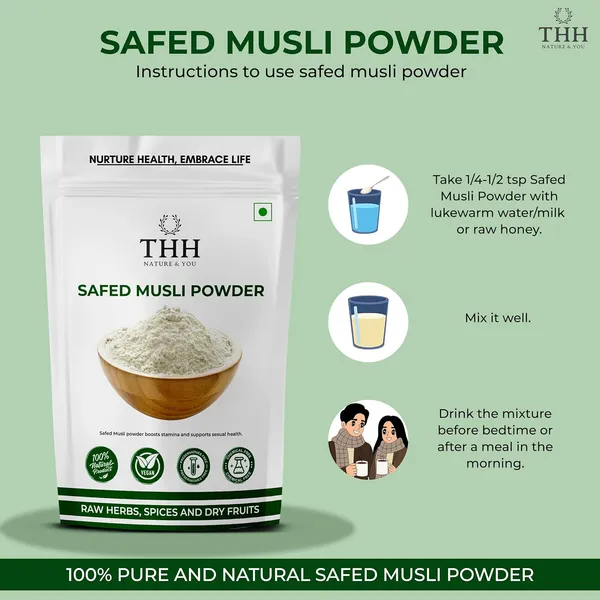 100%_Organic_Safed_Musli_Powder_Ayurvedic_Safed_Musli_For_Vitality,_Strength,_Endurance_&_Performance_Natural_Herbal_Supplement_For_Overall_Wellness_&_Immunity_Boosting