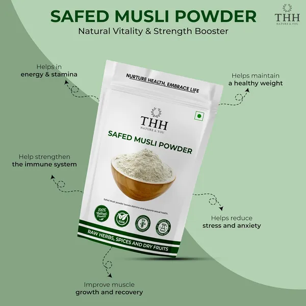 100%_Organic_Safed_Musli_Powder_Ayurvedic_Safed_Musli_For_Vitality,_Strength,_Endurance_&_Performance_Natural_Herbal_Supplement_For_Overall_Wellness_&_Immunity_Boosting