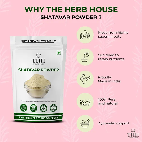 100%_Pure_And_Organic_Shatavari_Powder_Herbal_Raw_Shatavari_Powder_For_Healthy_Digestion_And_Overall_Women'S_Wellness_Ayurvedic_Support_Shatavari_With_No_Added_Preservatives