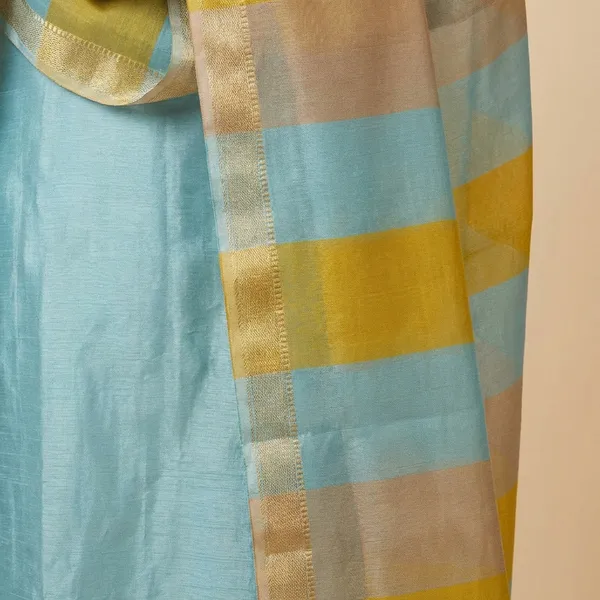 Light_Blue_Banarasi_Cotton_Unstitch_Suit_For_Women