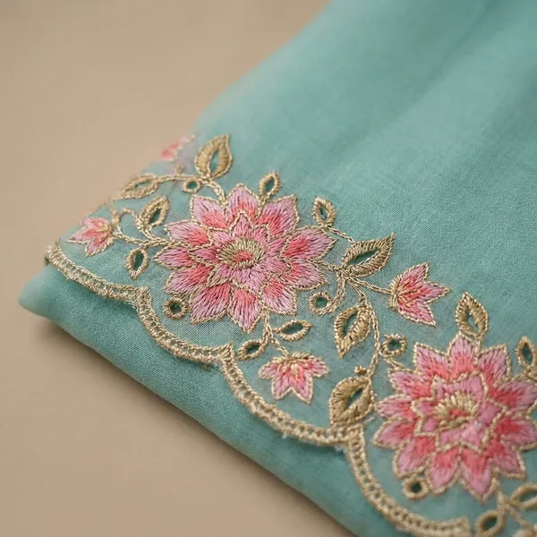 Pista_Banarasi_Unstitch_Suit_Pure_Mercerised_Kota_Check_With_Embroidery_For_Women