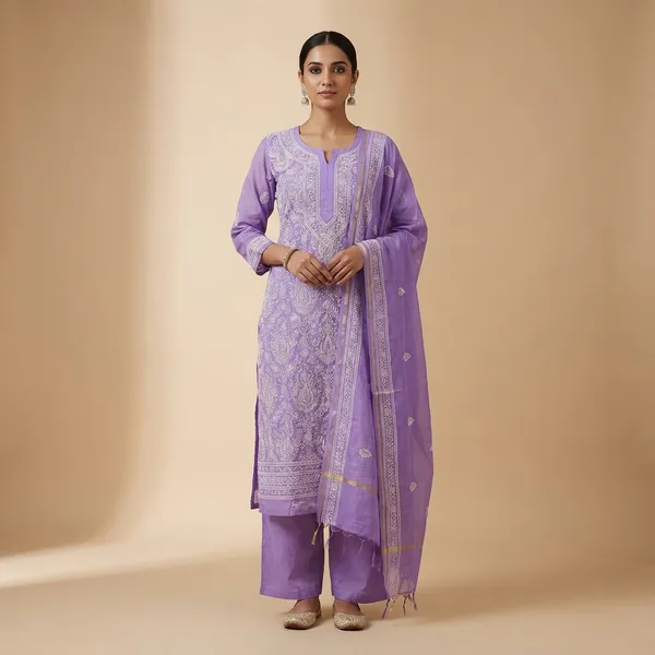 Purple_Organza_Chikan_Embroidry_Unstitch_Suit_For_Women