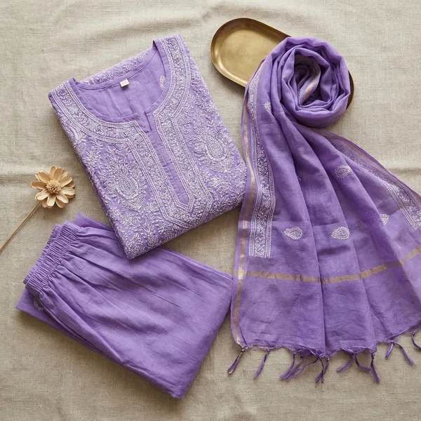 Purple_Organza_Chikan_Embroidry_Unstitch_Suit_For_Women