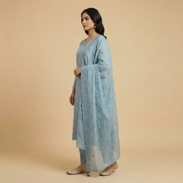 Blue_Mul_Chanderi_Solding_Resham_Embroidery_Cutwork_Border_Unstitch_Suit_For_Women