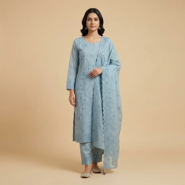Blue_Mul_Chanderi_Solding_Resham_Embroidery_Cutwork_Border_Unstitch_Suit_For_Women