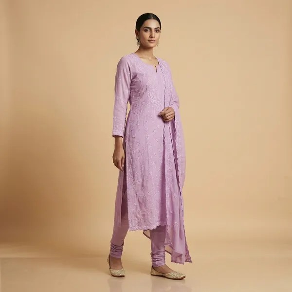Pink_Mul_Chanderi_Solding_Resham_Embroidery_Cutwork_Border_Unstitch_Suit_For_Women