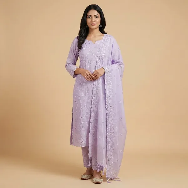 Purple_Mul_Chanderi_Solding_Resham_Embroidery_Cutwork_Border_Unstitch_Suit_For_Women