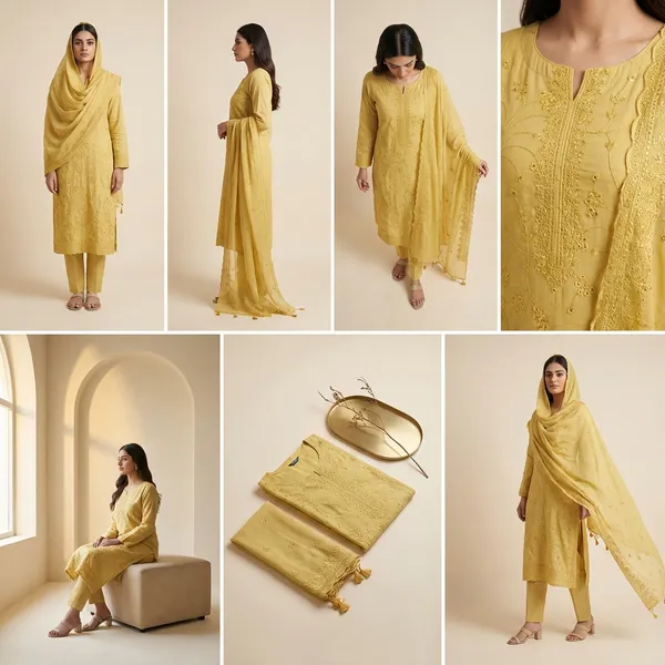 Yellow_Mul_Chanderi_Solding_Resham_Embroidery_Cutwork_Border_Unstitch_Suit_For_Women