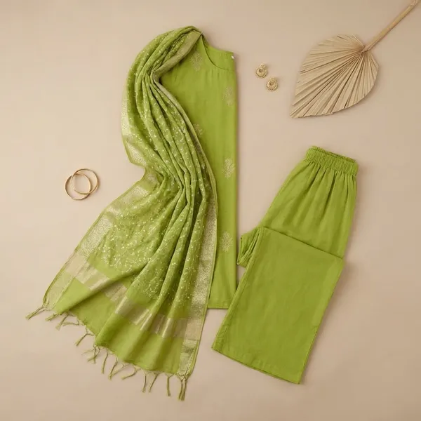 Light_Green_Pure_Mercerised_Unstitch_Suit_For_Women