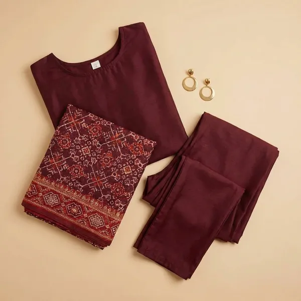 Rani_Banarasi_Silk_Unstitch_Suit_For_Women