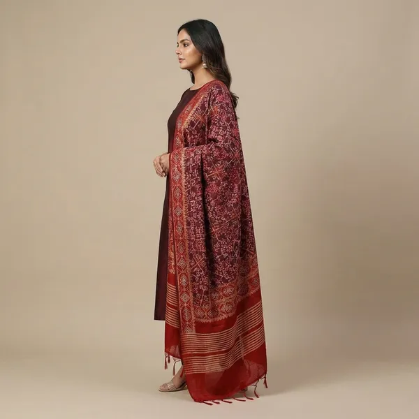 Rani_Banarasi_Silk_Unstitch_Suit_For_Women