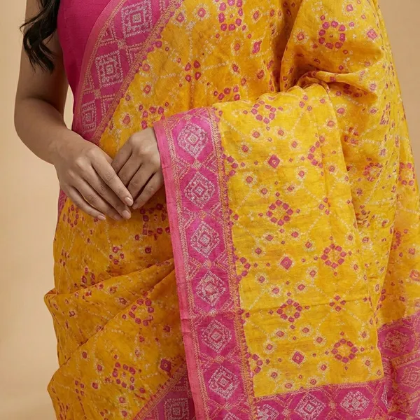 Yellow_Banarasi_Silk_Unstitch_Suit_For_Women