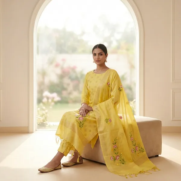 Lemon_Banarasi_Pure_Musraisd_Unstitch_Suit_For_Women