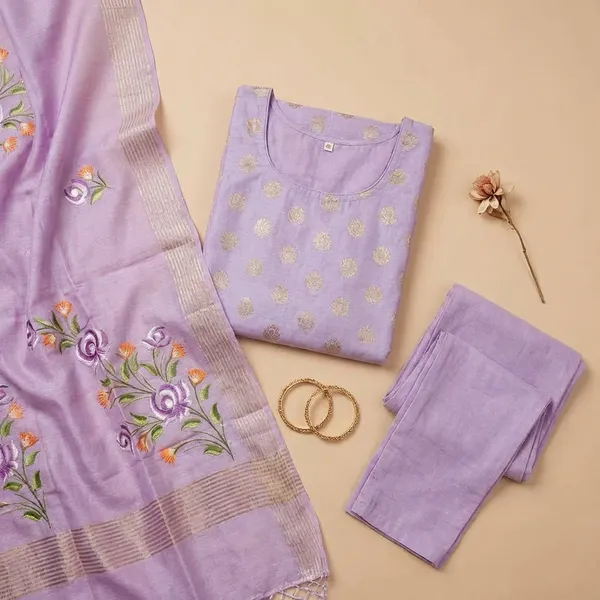 Violet_Banarasi_Pure_Musraisd_Unstitch_Suit_For_Women
