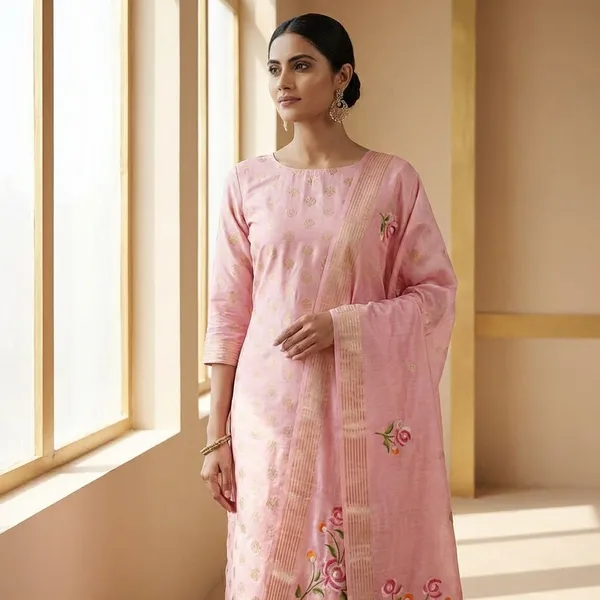 Pink_Banarasi_Pure_Musraisd_Unstitch_Suit_For_Women
