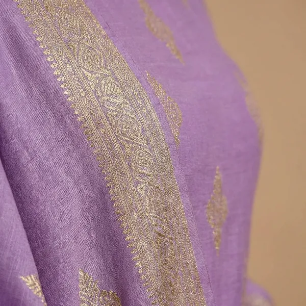 Lavender_Pista_Banarasi_Lilen_Unstitch_Suit_For_Women
