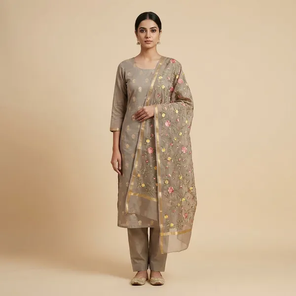 Grey_Baranasi_Mussraisd_Sona_Ropa_Unstitch_Suit_For_Women